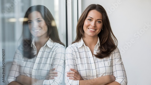 Confident Businesswoman in Office