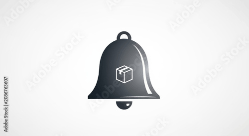 Фотография Black Metal Bell With Logo.