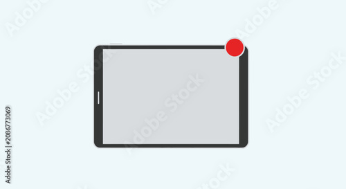 Tableau sur toile Smartphone Device Screen Closeup View.