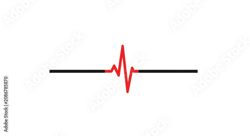 Photography Red Heartbeat Line Medical Pulse.