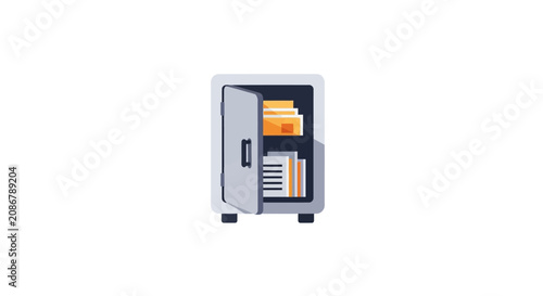 Photography Secure Metal Safe Box Storage.