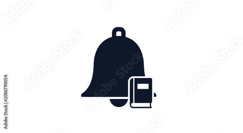 Φωτογραφία Notification Bell Icon on Smartphone.