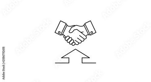 Foto Handshake Business Agreement Partnership.