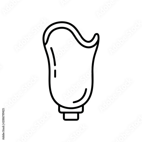 Tube of cream or lotion.
