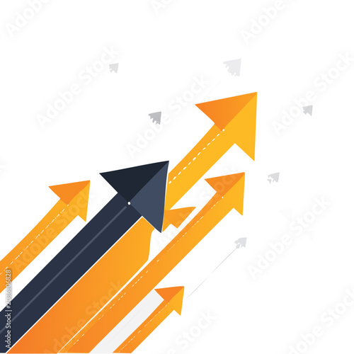 Arrows pointing upwards