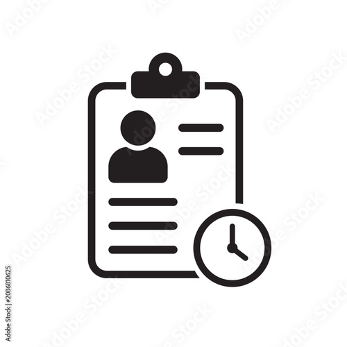 Patient Appointment Schedule Icon