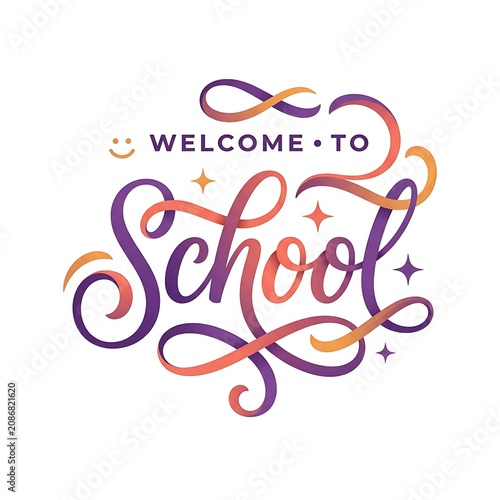Welcome to school colorful text , And, Back to School 2026, Back to School Poster Design, School Admission, Back to School, School Admission Flyers