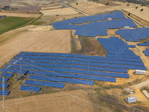Solar panels generating clean energy in Turkiye
