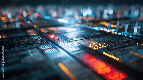 Investors are evaluating semiconductor production as a strategic industrial sector.
