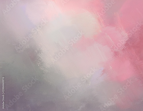 abstract background with textured gradient soft pastel pink and grey with distressed paint strokes