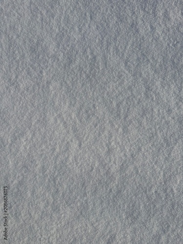 Biały puszysty śnieg