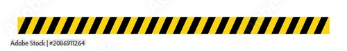 yellow black warning stripe background - 3d rendering