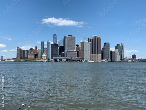Canvas Print new york city skyline