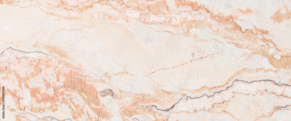 Fototapeta premium Elegant beige marble texture with soft natural veins and warm earthy tones, perfect for luxury interiors, ceramic tiles, and decorative backgrounds.
