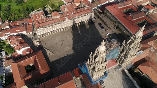 Santiago Compostela Cathedral in Spain