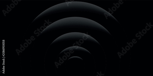 Photos sensor waves set icon on grid transparent, ripple white color, sound wave light effect, radar and sonar digital technology