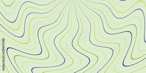 Bild auf Leinwand Abstract contour lines forming a maze design with smooth curves Vector, illustra