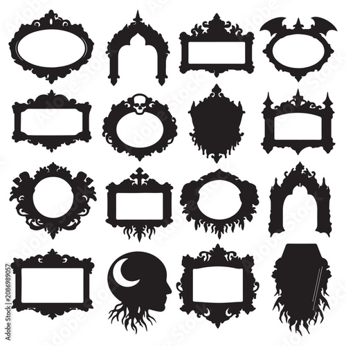 set of vintage frames