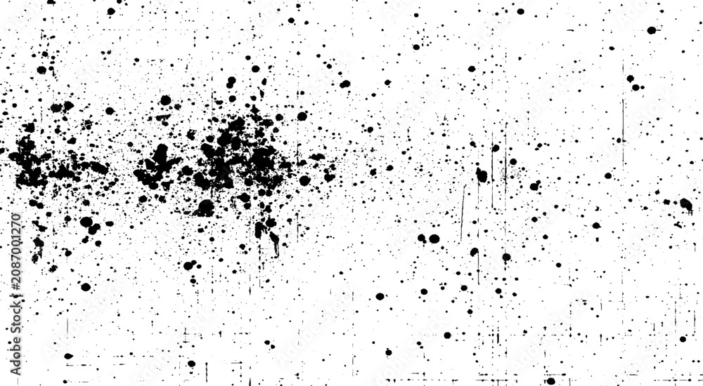 Obraz premium Abstract Grunge Dust Particles Texture Overlay Isolated on Transparent Background