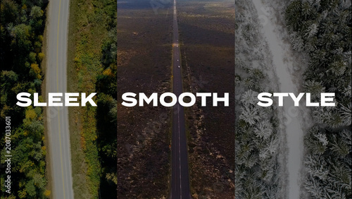 Minimal Media Swipe Template