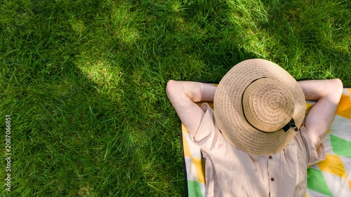 Peaceful Rest in Sunny Park