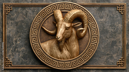 Chinese New Year 2027. Year of goat, 
