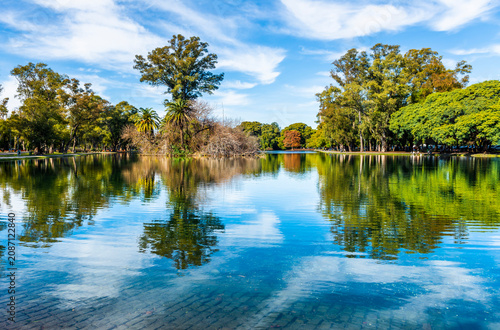 Autumn in Palermo Park, Buenos Aires, Argentina