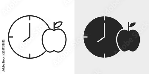 Canvastavla Snack Time Icon represents enjoying light snacks, quick bites, and relaxing refreshment breaks