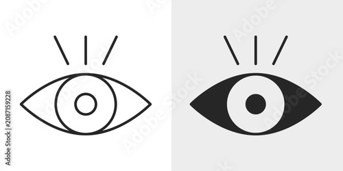 Vision Icon represents strategic vision, business insight, and future planning.