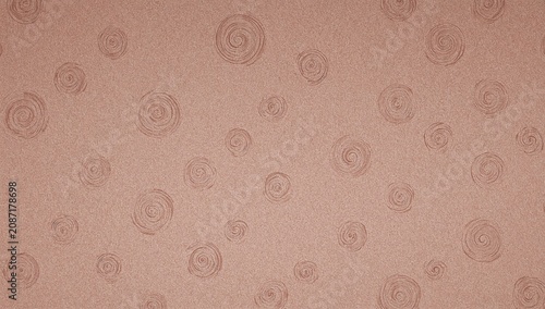 Patterns of Swirling Designs on a Textured Background With a Light Tone and S...