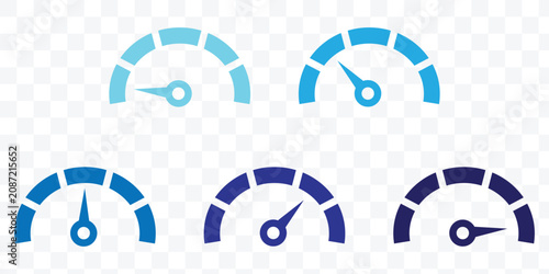 Transparent PNG available
Speedometer speed vector icon set, gauge meter, dashboard elements for automotive, speed measurement. eps 10