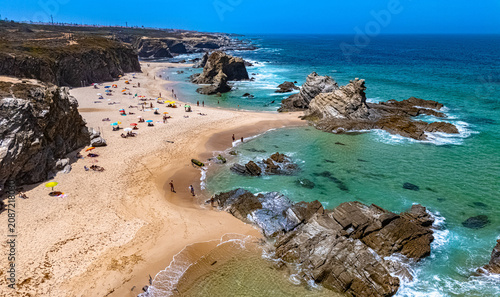 Samoqueira Beach near Porto Covo, Alentejo, Portugal