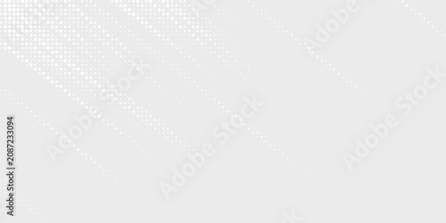 Dot white gray wave light technology texture background. Abstract big data digital concept.