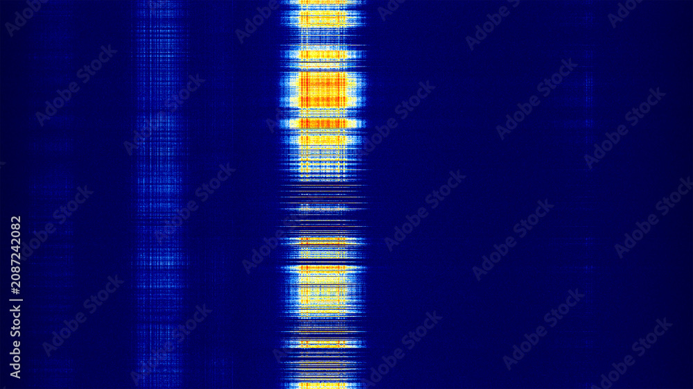 Foto Spectrogram frequency spectrum analysis visualization signal processing waveform
