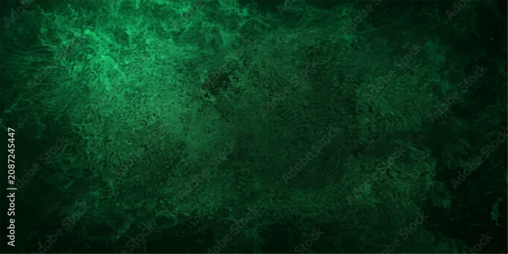 Fototapeta premium Abstract abstract green fractal texture background with intricate patterns and ethereal glow, evoking a sense of depth and mystery.