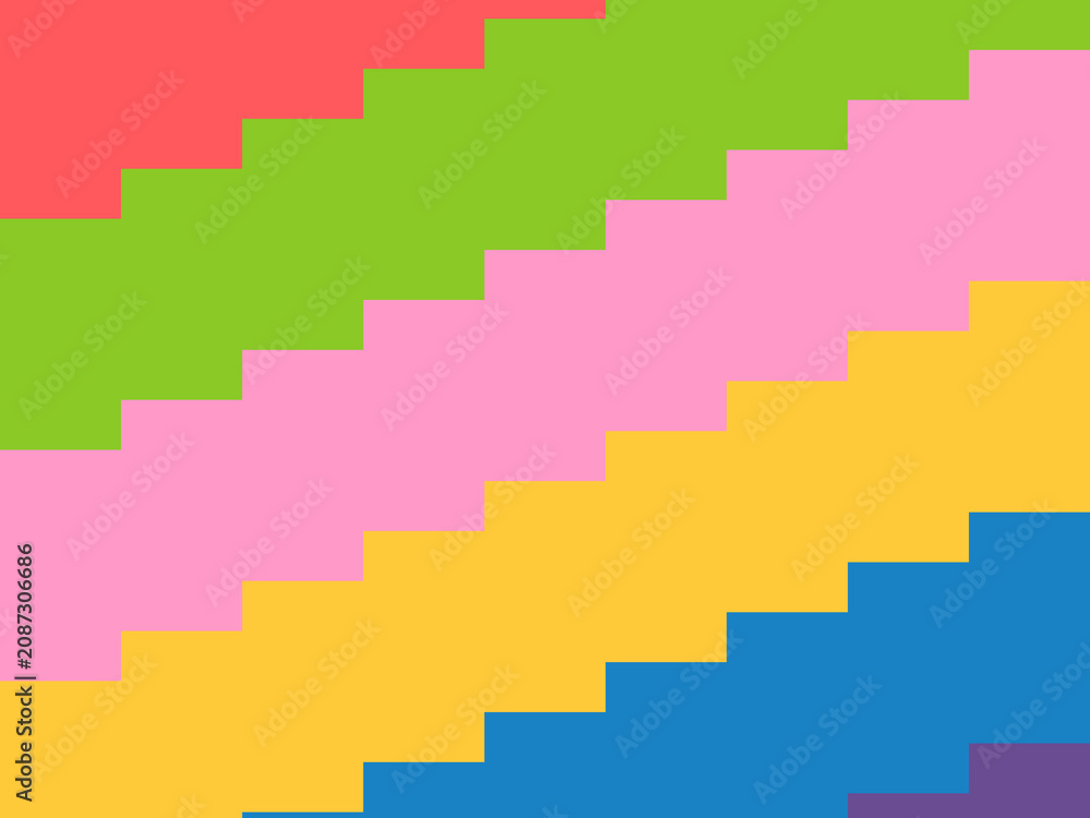Fototapeta premium Modern Stairway Bands Abstract Poster Background