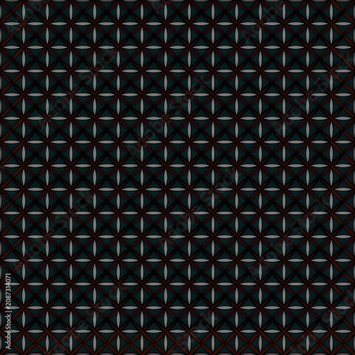 Black and white geometric pattern design