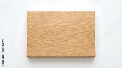 Close-up of a wooden block on a white surface