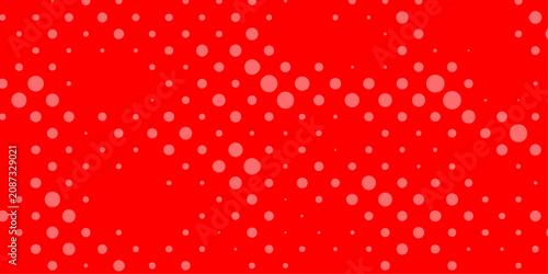 Photos Vibrant red halftone dots background abstract pop art comic style texture vector gradient dot pattern, template bold scarlet backdrop layout with fading circles design for banner presentation
