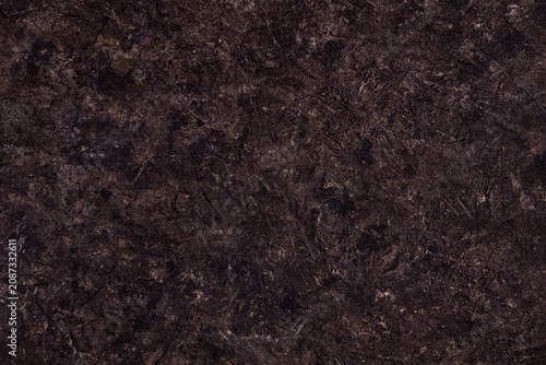 Bild auf Leinwand Abstract brown plastered textured grunge background in the form of a rough cover