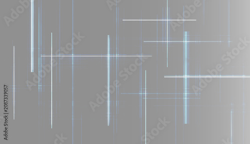 Photography Digital grid lines, abstract blue and white tech network texture, blueprint layo
