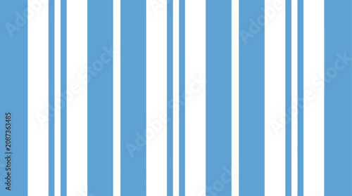 Obraz na płótnie Vibrant blue and white stripes cover the entire surface of the graphic design