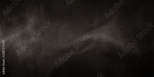 Cuadro en lienzo Abstract Human Hand Emerging Through Smoke on Black Background with Dramatic Lig