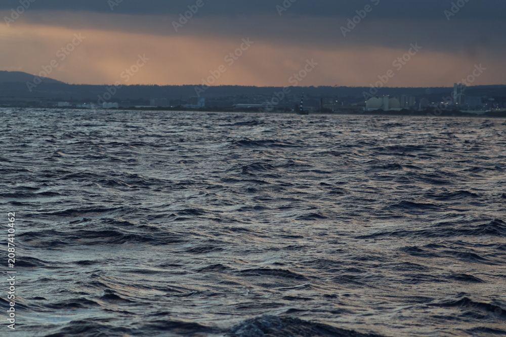 Obraz premium sunset over the sea
