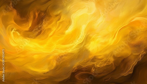 yellow fire painted texture abstract yellow and gold fire and smoke background design