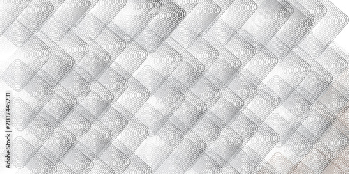 Tableau sur toile Vector oblique stripe diagonal black and white line gradient fabric transparent diagonal line cloth