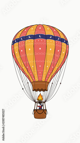 Obraz na plátně Make It Ready To Vectorize, Recreate This Image As A Clean Vector-ready 
Illustr