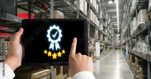 Принти на полотні Online product certification, marking a key achievement
