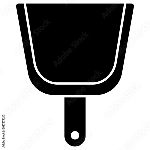 dustpan vector icon