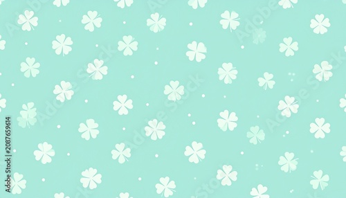 Snowflakes fall gently on green background
